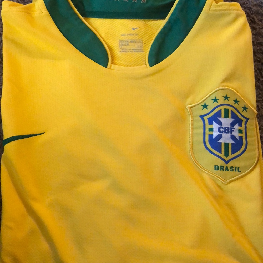 Brand new Without tags Brasil (game worn) jersey